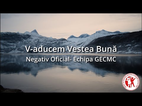 V-aducem Vestea Bună - Negativ Oficial Echipa GECMC
