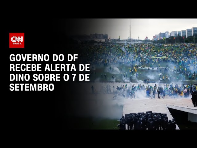 Governo do DF recebe alerta de Dino sobre o 7 de Setembro | CNN 360º