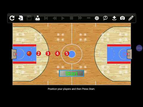 Basketball Play Designer and C Video
