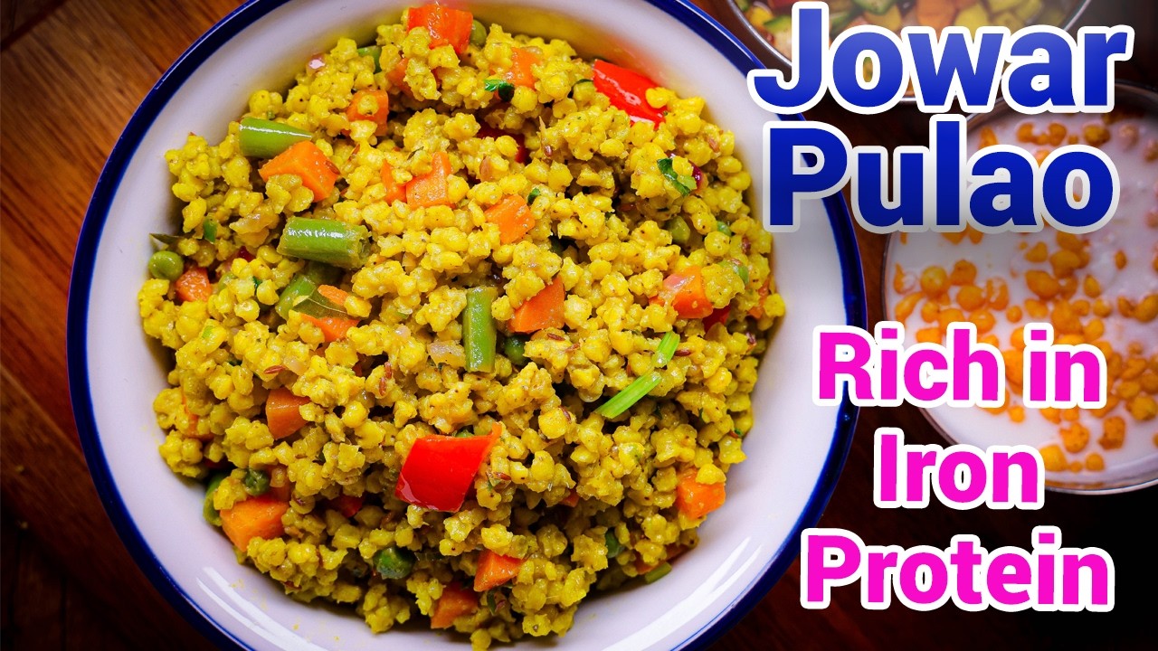 90% Women Ignore This Superfood? Iron, Protein, Fibre Rich Jowar Pulao Recipe