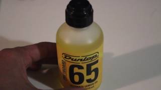 Video thumbnail for Dunlop 6554 Ultimate Lemon Oil, 4 oz. by Guitar Epiphany