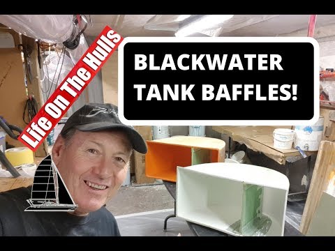 Ep089 Blackwater Tank Baffles and Workshop Cleanup - Building A Catamaran Australia