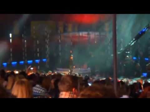 Zuschauerperspektive Wetten daß Unfall Handyvideo Samuel Koch