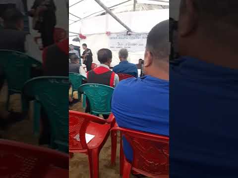 New church construction meeting at wangshu  village...5/10/2022