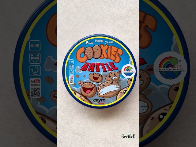 Vídeo relacionado con Cayro - Cookies Battle - Juego de Mesa para Toda la Familia - Consigue Más Galletas - Elige con Cuidado Las Galletas para Ganar Puntos - 33 Galletas