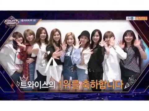 TWICE took home the #1 trophy for this week's 'M! Countdown'!