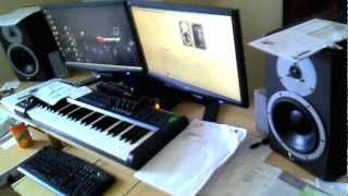 Video thumbnail for Studio Setup Active Nearfield Monitors Dynaudio BM12A by Mike Kis
