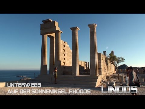 Unterwegs auf der Sonneninsel Rhodos - Lindos Teil 1 von5 - Reiseführer Travelguide Reisefilm