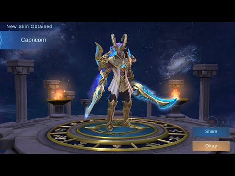 Martis "Capricorn" Zodiac Skin Effect - Mobile Legends