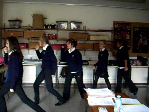 Biddenham Girls Aloud Rehearsal