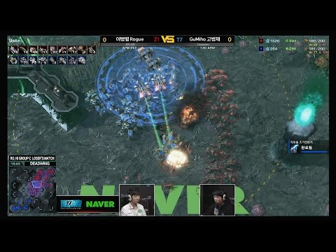 [SSL 2015] GuMiho vs Rogue RO16 Match4 Set1 -EsportsTV, Starcraft 2