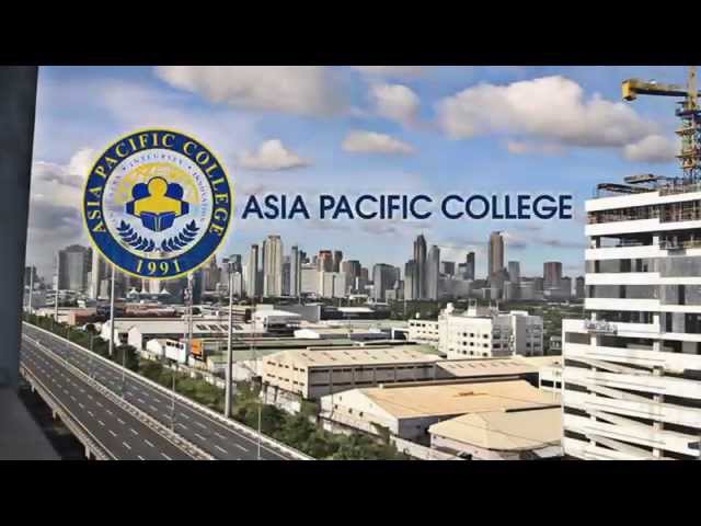Asia Pacific College video #1