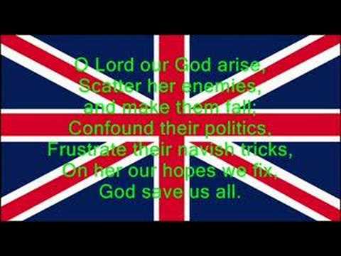 God Save The Queen - British National Anthem
