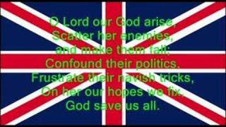 God Save The Queen - British National Anthem