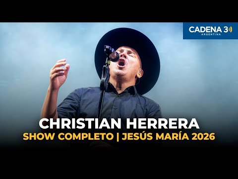 Christian Herrera hizo latir Jesús María con un show a pura identidad folklórica | Cadena 3