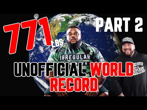 UNOFFICIAL WORLD RECORD BENCH PRESS 771 x 1 (PART 2) | BIGGEST IN THE WORLD | BIG BOY AND JULIUS