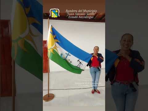 Bandera del Municipio "Juan Antonio Sotillo" del estado Anzoátegui Venezuela. 2026
