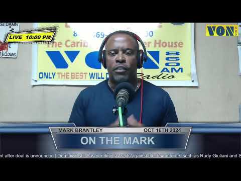 ON THE MARK WITH HON. MARK BRANTLEY