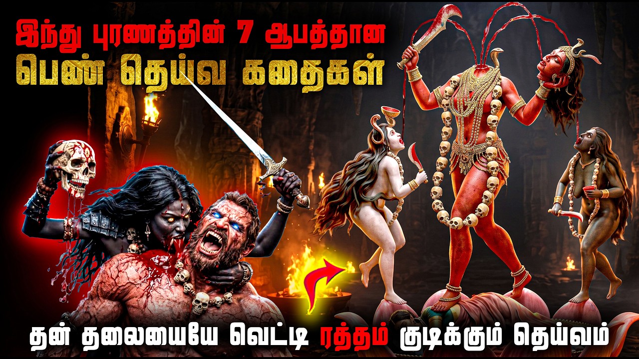 புராண உலகின் கொடூர பெண் தெய்வங்கள்| most dangerous goddesses of Hindu mythology 