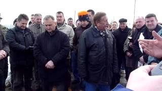 preview picture of video 'GUCI - otvaranje mostova 26 01 2014  (Jastrebarsko)'