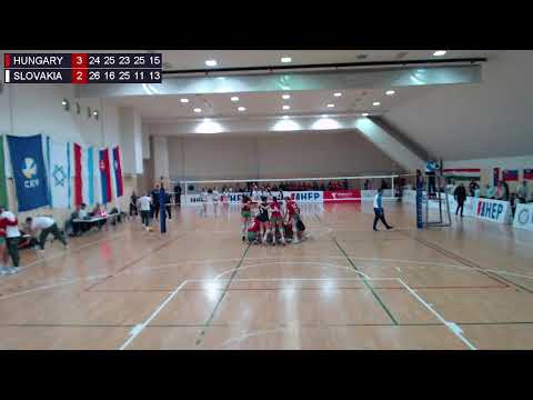 10.1.2026., CEV ECQ U18 W - MEVZA, semifinal 2, HUNGARY – SLOVAKIA