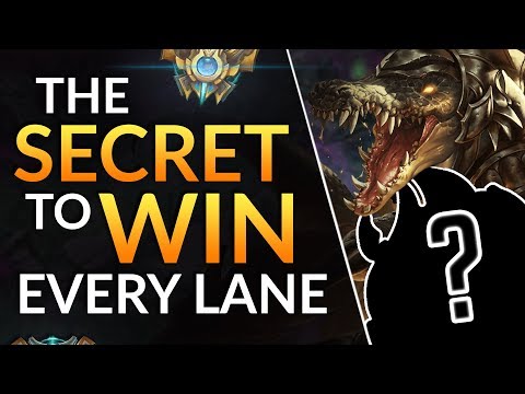 The ULTIMATE TRICK for RENEKTON LANING: Rank 1 Renekton Challenger Fury Tips - LoL Guide