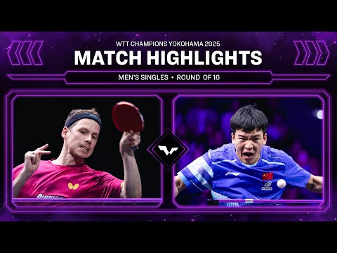 Jonathan Groth vs Xiang Peng | MS R16 | #WTTYokohama 2025