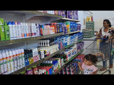 COMPRAS EM FAMÍLIA NO SUPERMERCADO DE ESTRELA DE ALAGOAS !🛒❤️