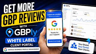Get more GBP reviews with GBPly White Label Client Portal - Google Business Prof