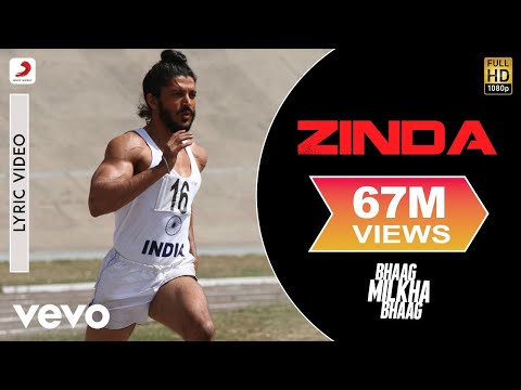 Zinda Lyric Video - Bhaag Milkha Bhaag|Farhan Akhtar|Siddharth Mahadevan|Prasoon Joshi