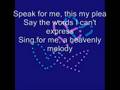 Jaci Velasquez - Speak for me Instrumental/karaoke