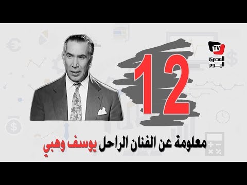 «زي النهارده».. وفاة عميد المسرح العربي يوسف وهبي 17 أكتوبر 1982