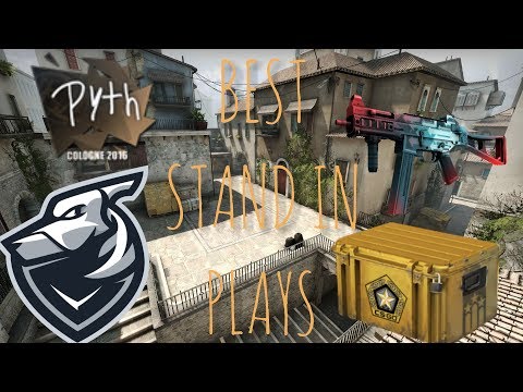 BEST PRO STAND-IN PLAYS - CS: GO BEST MOMENTS