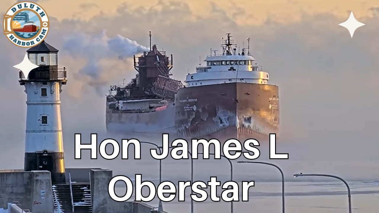 Hon James L Oberstar arrived in Duluth 01/15/2025