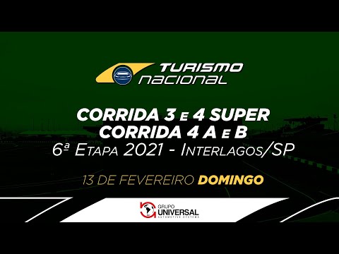 [CORRIDA 3 e 4 SUPER / CORRIDA 4 A e B] 6ª ETAPA TURISMO NACIONAL BR 2021 - Interlagos/SP