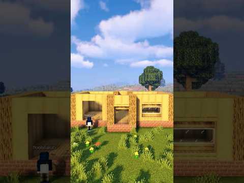 Mind-Blowing Minecraft House Hack! #Shorts
