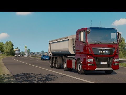 ETS2 1.36 - Road To The Black Sea DLC - MAN TGX 18.400 - Trip: Plovdiv - Sofia