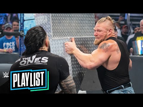 Roman Reigns vs. Brock Lesnar craziest brawls: WWE Playlist
