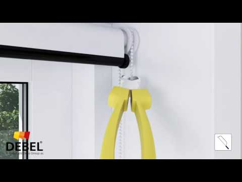 Rullgardin Debel Zig Zag Mörkläggande