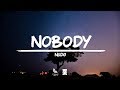 NUDØ Nobody Lyrics