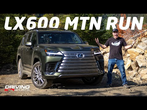 2022 Lexus LX600 Off-Road Mountain Adventure