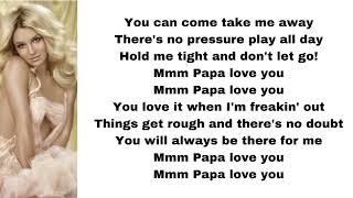 Britney Spears - Mmm papi (lyrics)