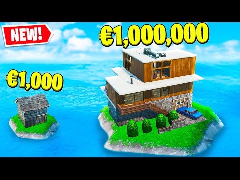 CASA DA 1000€ VS CASA DA 1.000.000€ - FORTNITE