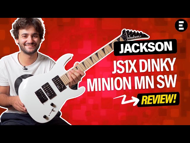 Vídeo relacionado con Jackson Dinky Minion JS1X - Guitarra eléctrica, color morado pavo, diapasón amaranto