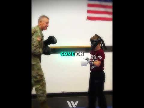 Sergeant Surprised His Son With A Sparring Session 🥺❤️