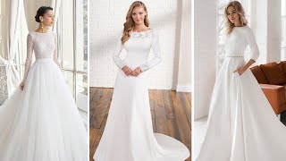 Modest & Conservative Wedding Dresses For Chri