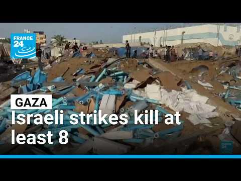 Gaza: overnight Israeli strikes kill at least 8