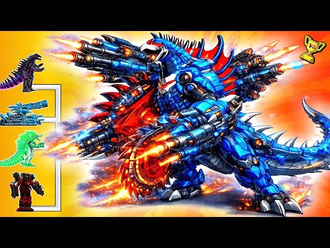 Ultimate Mecha Dragon VS Robot Army | Insane Firepower Battle