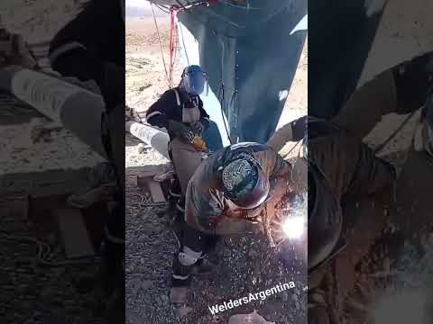 Gasoducto HUB Norte Bajo del toro    #pipeline  #welder  #argentina