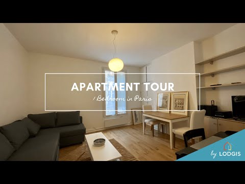 Apartment Tour // Furnished  41.1m2 in Paris – Ref : 2059084